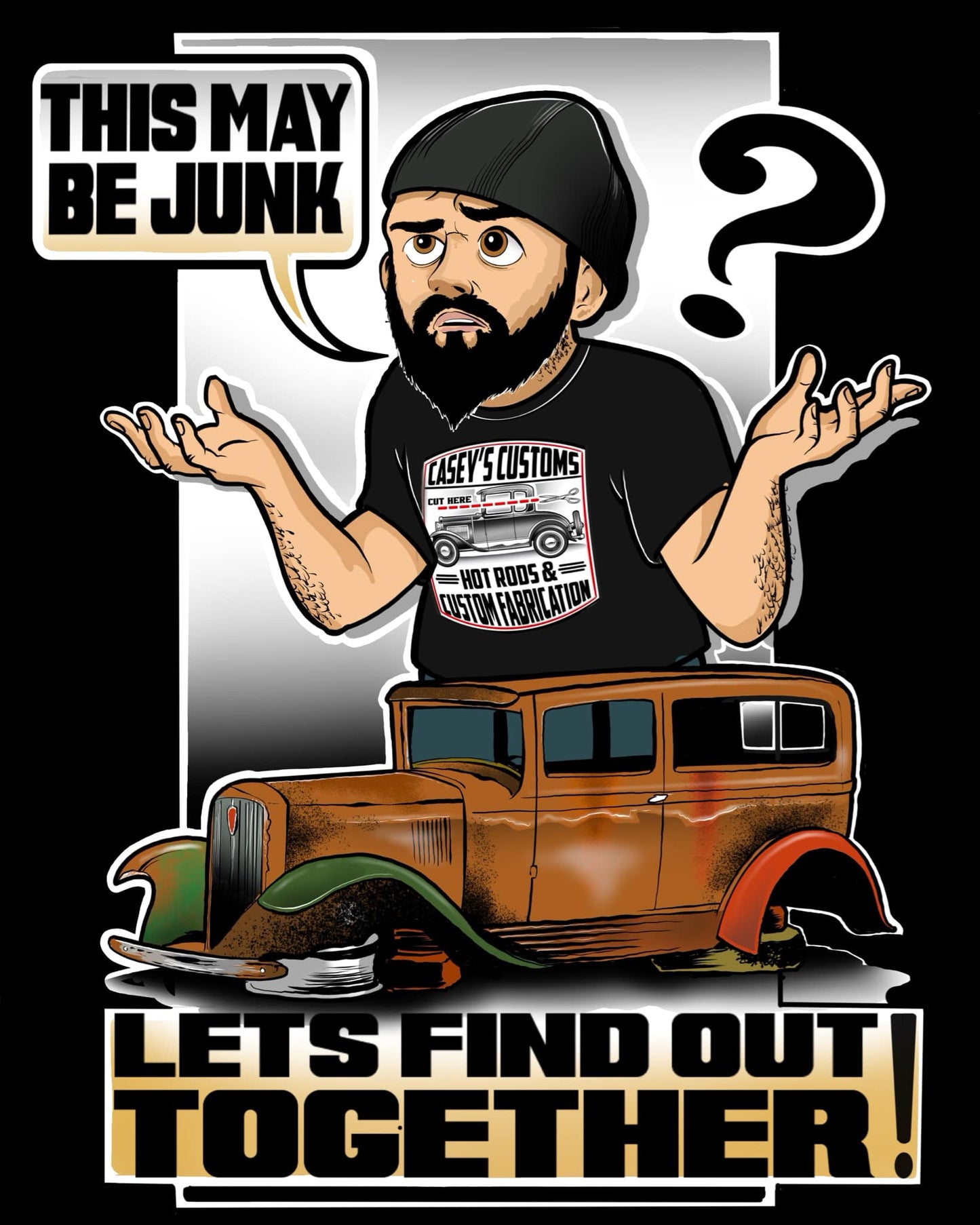 Let’s find out together Tshirt