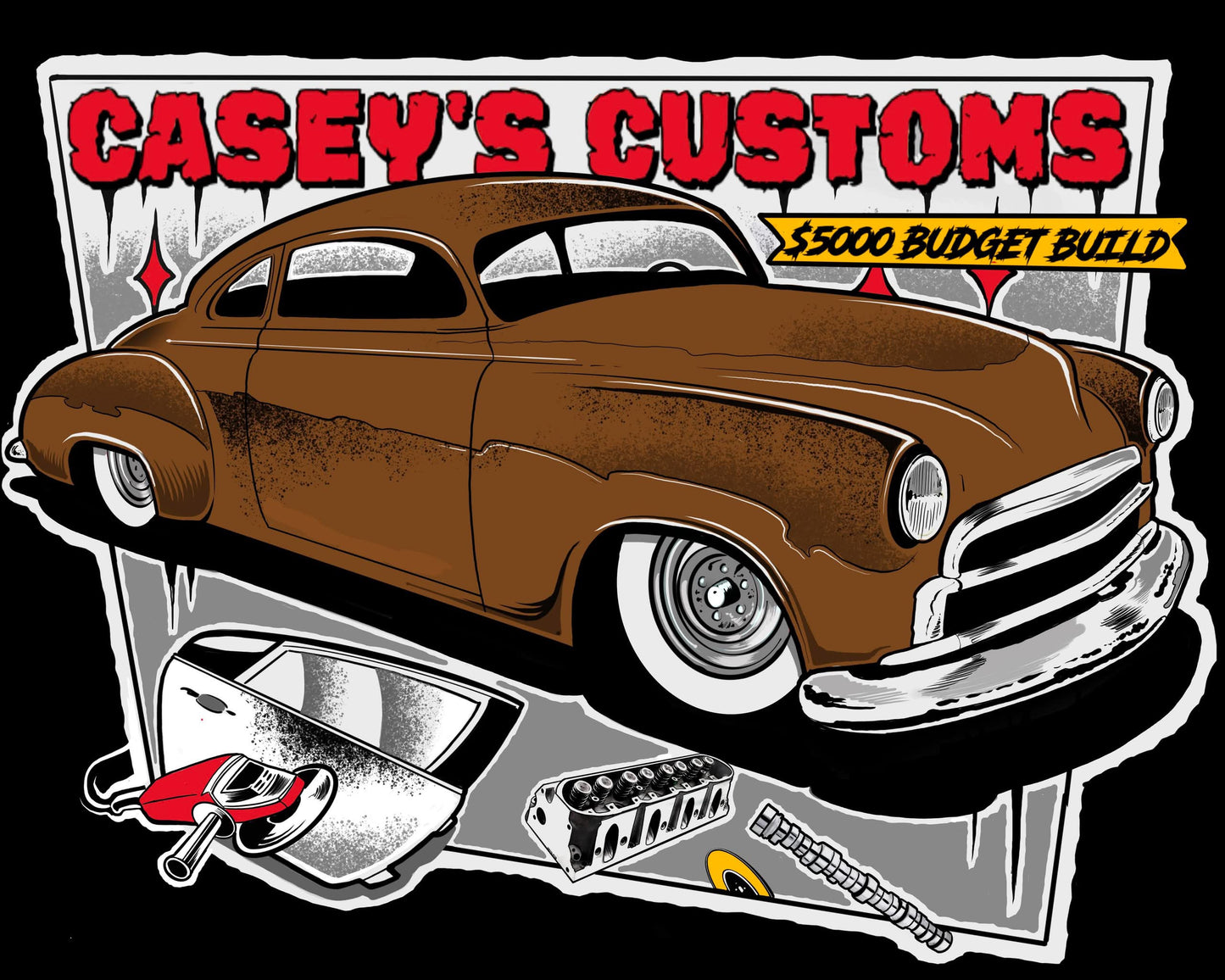 1950 Chevy HOODIE