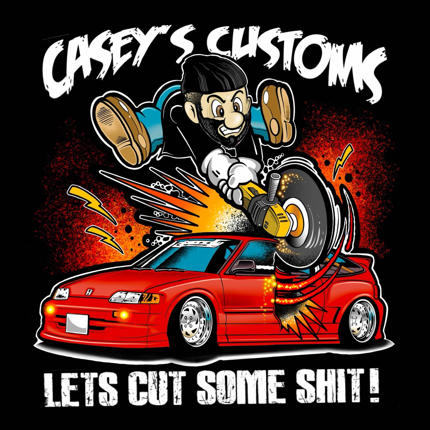Let’s cut some shit v2 tshirt