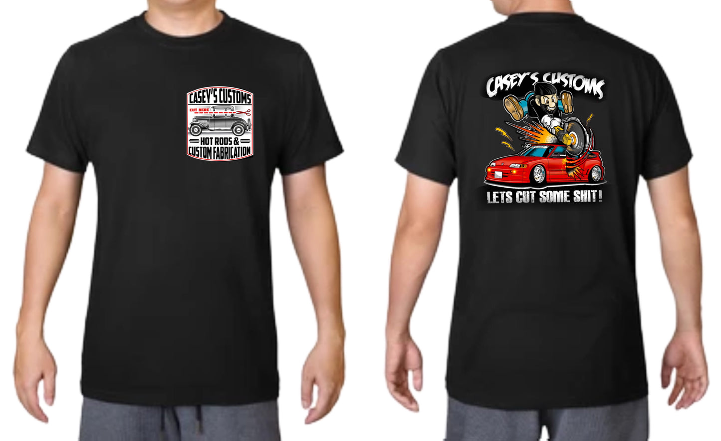 Let’s cut some shit v2 tshirt