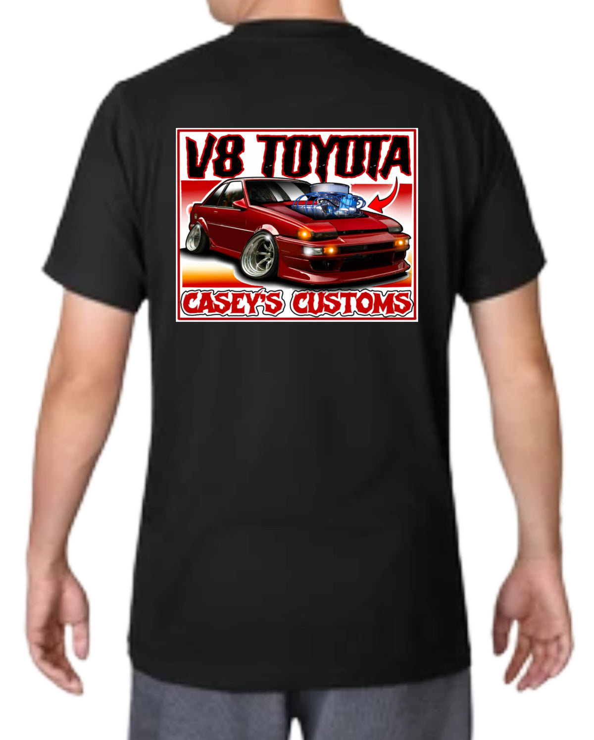 V8 TOYOTA shirt